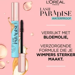 Outlet L'Oréal Paris Lash Paradise Volume Mascara Waterproof Zwart Black Waterproof