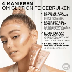 Sale L'Oréal Paris L’Oréal Paris Lumi Glotion Natuurlijke Glow Enhancer 40ML 901 Fair Glow