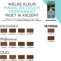 Best L'Oréal Paris Magic Retouch Permanente Haarverf 4 Middenbruin