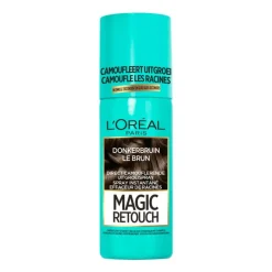 New L'Oréal Paris Magic Retouch Camouflerende Uitgroeispray Donkerbruin 75 ML 2 Donkerbruin