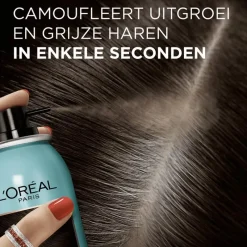 New L'Oréal Paris Magic Retouch Camouflerende Uitgroeispray Donkerbruin 75 ML 2 Donkerbruin