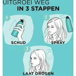 New L'Oréal Paris Magic Retouch Camouflerende Uitgroeispray Donkerbruin 75 ML 2 Donkerbruin