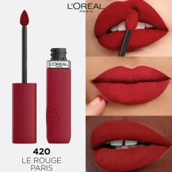 Sale L'Oréal Paris Matte Resistance Lipstick 420 Le Rouge Paris 420 True Romance