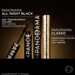 Clearance L'Oréal Paris Panorama Mascara All Night Black