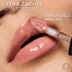 New L'Oréal Paris Plump Ambition Lipgloss 201 Milky Nu