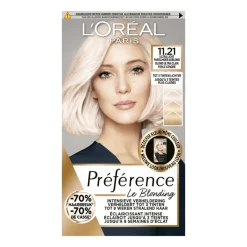Discount L'Oréal Paris Préférence Le Blonding Permanente Haarverf Ultra Licht Parelmoer Asblond 11.21