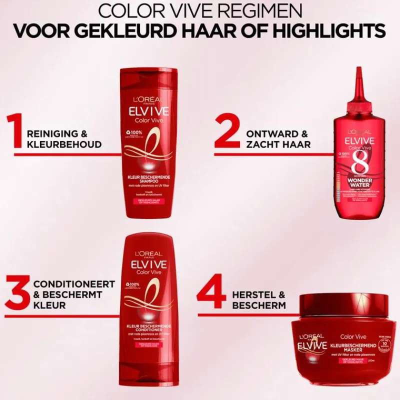 Clearance L'Oréal Paris L'Oreal Paris Elvive Color Vive Kleurbeschermende Shampoo 90 ML