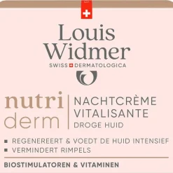 Discount Louis Widmer Nutriderm Nachtcrème Vitalisante Licht Geparfumeerd 50 ML