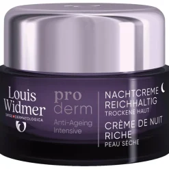 Clearance Louis Widmer Proderm Nachtcrème Rijke Textuur Zonder Parfum 50 ML
