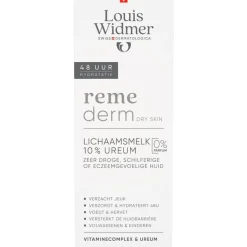New Louis Widmer Remederm Lichaamsmelk 10% Ureum Zonder Parfum 200 ML