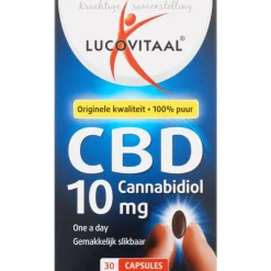Discount Lucovitaal CBD 10 mg Cannabidiol Capsules
