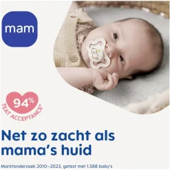 Discount MAM Supreme Fopspenen 0-6 maanden 2 stuks Pink