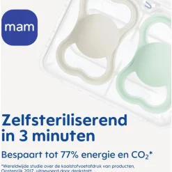 Clearance MAM Supreme Fopspenen 6-16 maanden Pink 2 stuks