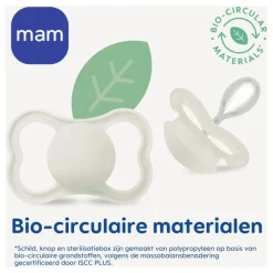 Clearance MAM Supreme Fopspenen 6-16 maanden Pink 2 stuks