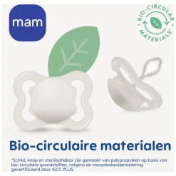 Sale MAM Supreme Fopspenen 0-6 maanden 2 stuks Uni