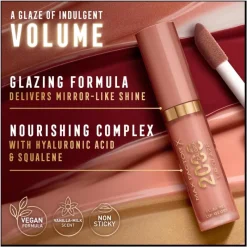 New Max Factor 2000 Calorie Lip Glaze 150 Caramel Swish