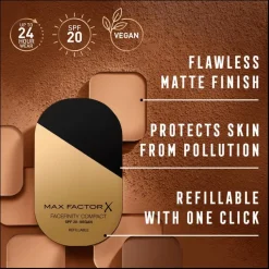 Hot Max Factor Facefinity Reusable Compact 006 Golden