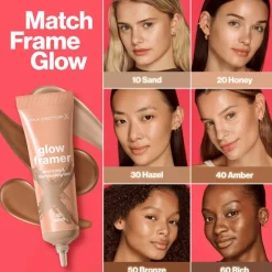 Hot Max Factor Glow Framer bronzer en highlighter - Beige - 10 Sand