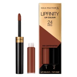 Online Max Factor Lipfinity Lip Colour Lipstick 200 Caffeinated