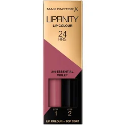 Outlet Max Factor Lipfinity Lip Colour Lipstick 310 Essential Violet