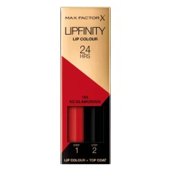 Online Max Factor Lipfinity Lip Colour Lipstick 125 So Glamorous