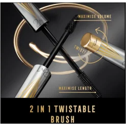 Outlet Max Factor Masterpiece 2In1 Lash Wow Mascara 02 Black Brown