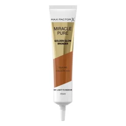 New Max Factor Miracle Pure Golden Glow Bronzer 15 ML 001 Light To Medium