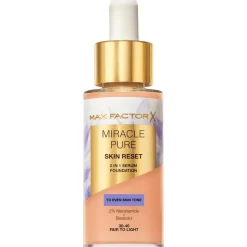 Online Max Factor Miracle Pure Serum Foundation 30 ML 30-40 Fair To Light