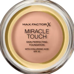 Sale Max Factor Miracle Touch Compact Foundation 45 Warm Almond