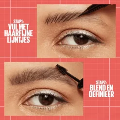 Sale Maybelline New York BUILD A BROW Wenkbrauwpen/fixeergel 260 Deep Brown 260 - Deep Brown