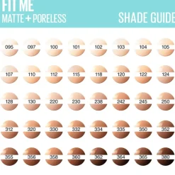 Online Maybelline New York Fit Me Matte + Poreless Foundation 380 Rich 30 ML 380 Rich Espresso