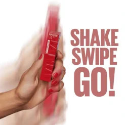 New Maybelline New York SuperStay Vinyl Ink Lipstick 100 Charmed 4,2 ML