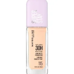 Clearance Maybelline New York Superstay Lumi Matte Foundation 35ML 115
