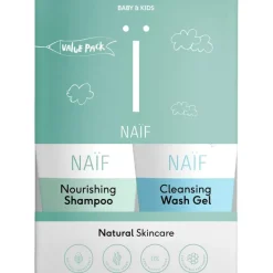 Online Naïf Baby & Kids Shampoo + Wasgel Value Pack