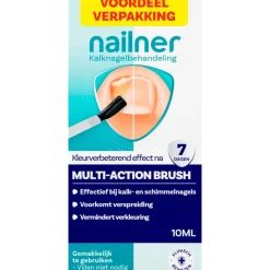 Outlet Nailner Kalknagelkwastje Multi-Action 10ml