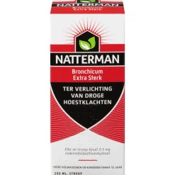 Sale Natterman Bronchicum Extra Sterk 200 ML