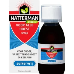 Best Natterman Direct Voor Alle Hoest Suikervrij Siroop 120ML