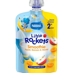 Nestle Nestlé Little Rockets Smoothie Appel Banaan Wortel 2+