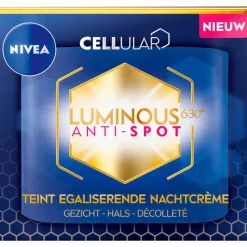 Clearance NIVEA Cellular Luminous630 Anti-Spot Nachtcrème 50 ML