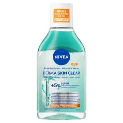 Clearance NIVEA Derma Skin Clear Serum Infused Micellair Water 400ML
