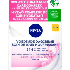 Best NIVEA Essentials 24u Voedende Dagcrème SPF 30 Droge Huid 50 ML