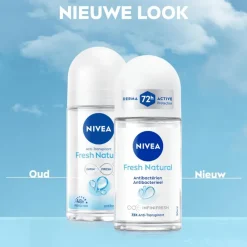 Hot NIVEA Fresh Natural Deodorant Roller 50 ML