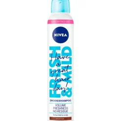Sale NIVEA Fresh Revive 3-In-1 Droogshampoo Voor Donker Haar 200 ML