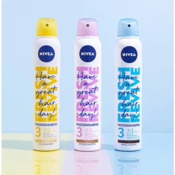 Outlet NIVEA Fresh Revive 3-In-1 Droogshampoo Voor Licht Haar 200 ML