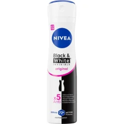 Sale NIVEA Invisible Black & White Original Deodorant Spray 150 ML