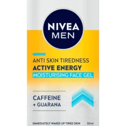 Clearance NIVEA MEN Active Energy Wake-up Hydraterende Gezichtsgel 50 ML