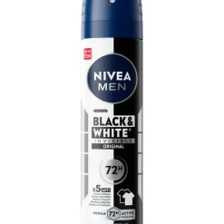 Best NIVEA MEN Black & White Invisible Original Deodorant Spray 150 ML