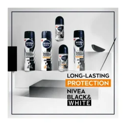 New NIVEA MEN Black & White Ultimate Impact Deodorant Spray 150 ML
