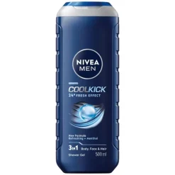 Hot NIVEA MEN Cool Kick 3-in-1 Douchegel 500 ML