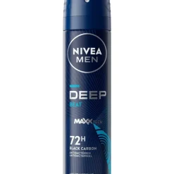 Clearance NIVEA MEN Deep Beat Deodorant Spray 150 ML
